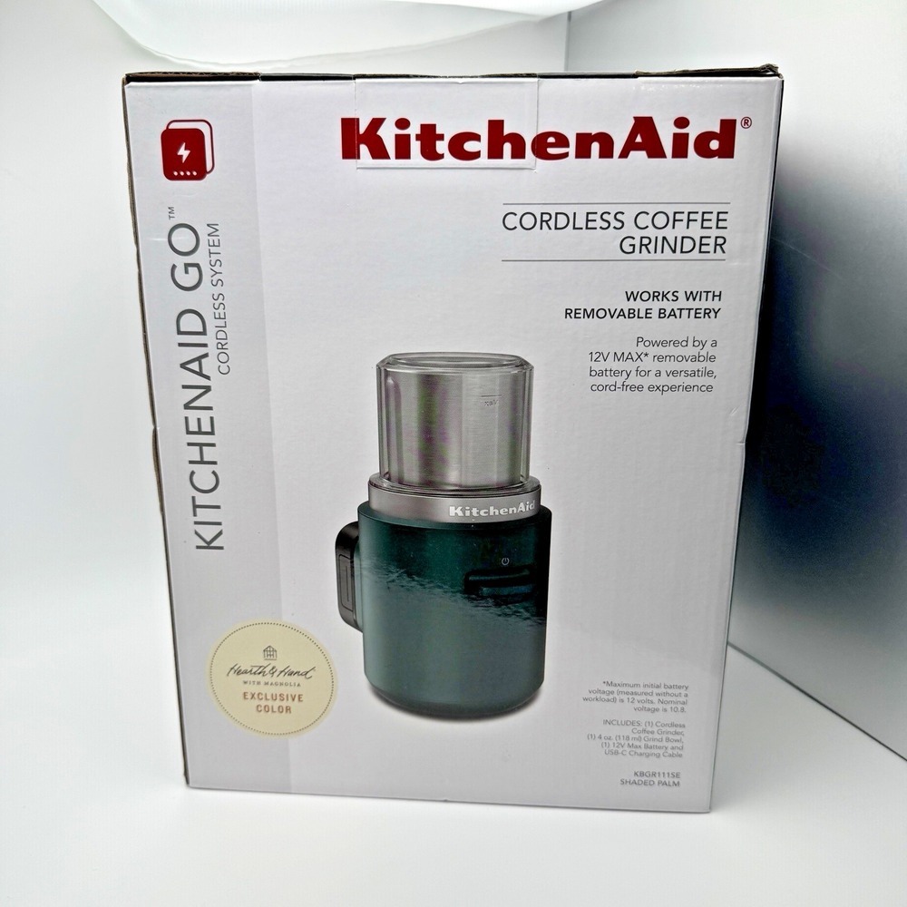 KitchenAid Go Cordless Coffee Grinder w/ Battery - Hearth & Hand Magnolia